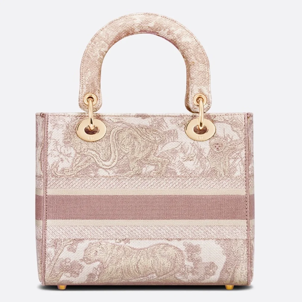 Dior MEDIUM LADY D-LITE BAG
Rose Des Vents Toile SOLD - Picture 3 of 16